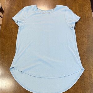 Andrea Jovine Light Blue Short Sleeve Tee